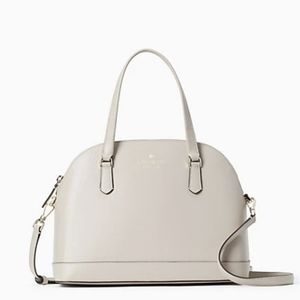 NWT Kate spade sadie dome satchel. Color tusk.